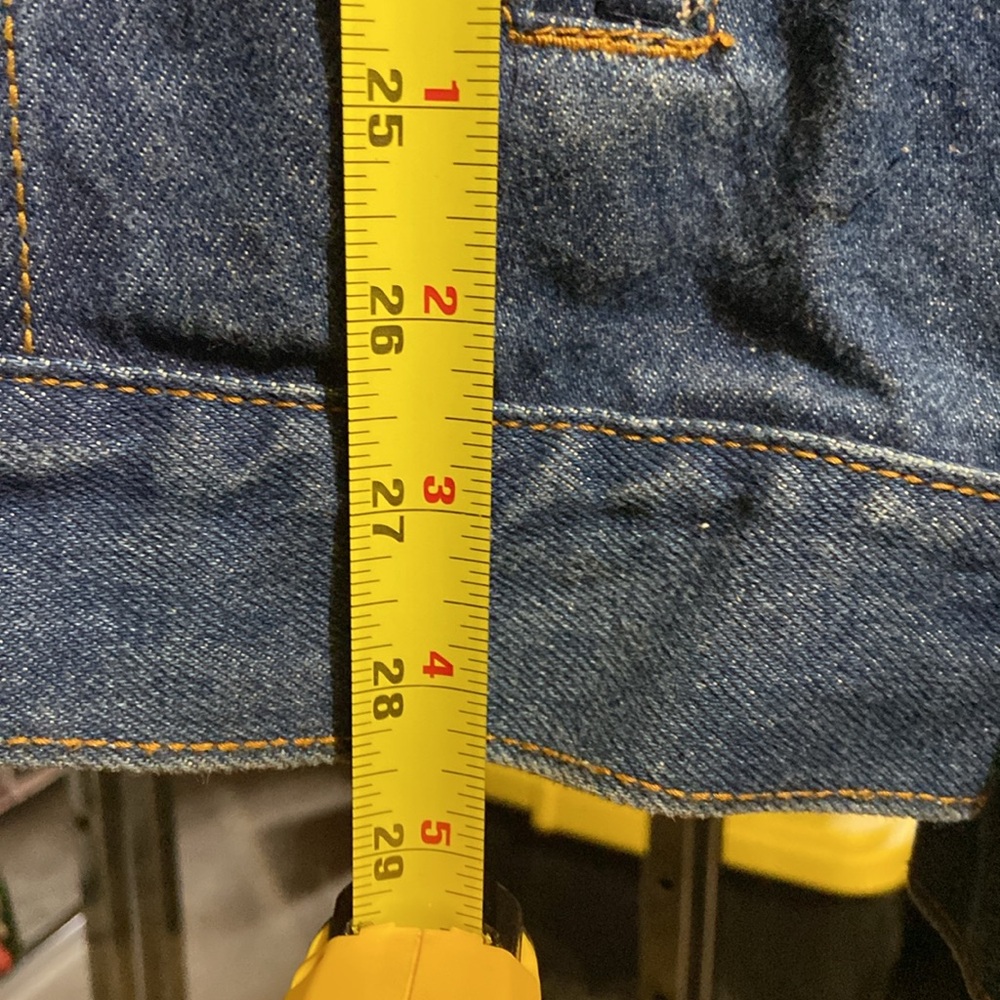 Vintage Marlboro Country Store Denim Jean Jacket Western Cowboy Rodeo Size XL - Picture 10 of 12